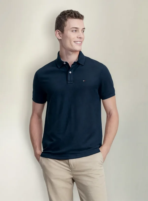 D_NQ_NP_2X_626872-MCO84410222267_052025-F Camiseta Tipo Polo Tommy Hilfiger Hombre F022 Original